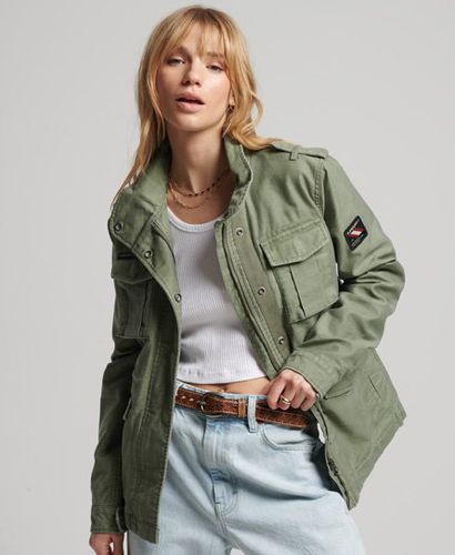 Women's Vintage M65 Jacke - Größe: 36 - Superdry - Modalova