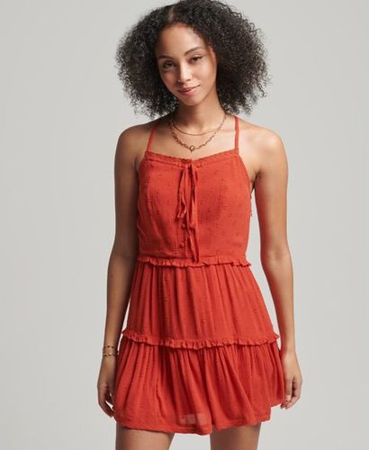Robe Caraco Brodée Vintage Taille: 42 - Superdry - Modalova