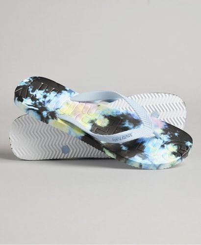 Herren Code Flip-Flops mit Batikdesign - Größe: L - Superdry - Modalova