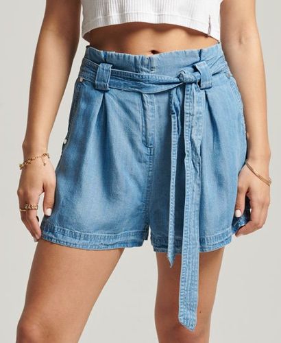 Damen Desert Paperbag-Shorts - Größe: 34 - Superdry - Modalova