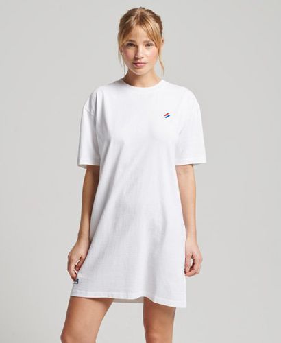 Damen Essential T-Shirt-Kleid - Größe: 34 - Superdry - Modalova