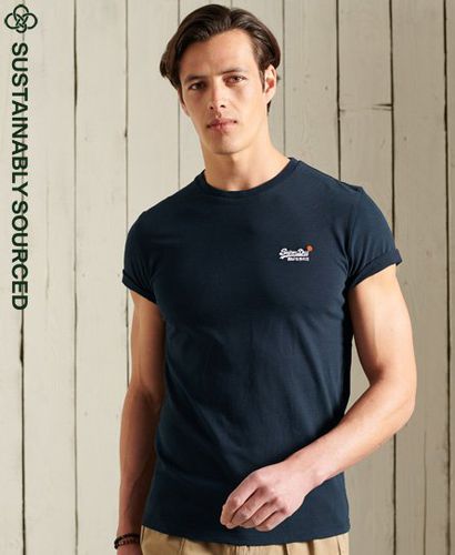 Men's Vintage T-Shirt mit Stickerei aus der Orange Label Kollektion - Größe: XS - Superdry - Modalova