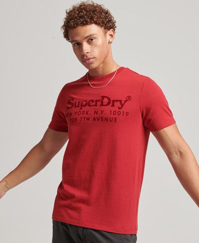 Men's Vintage T-Shirt mit Grafik - Größe: M - Superdry - Modalova