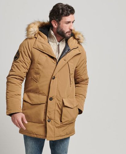 Herren Everest Parka mit Kapuze und Kunstfellbesatz - Größe: S - Xmas deals - Superdry - Modalova