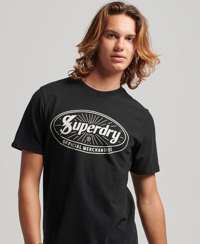 Men's Lightning Workwear T-Shirt mit Logo - Größe: Xxl - Superdry - Modalova