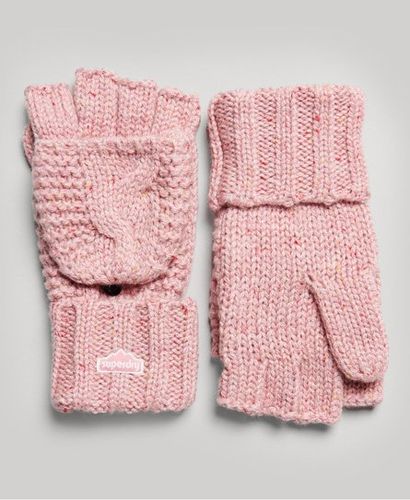 Gants en Maille Torsadée Taille: 1Taille - Superdry - Modalova