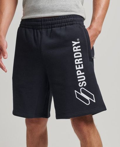 Short de Survêtement Avec Motif Appliqué Taille: L - Superdry - Modalova