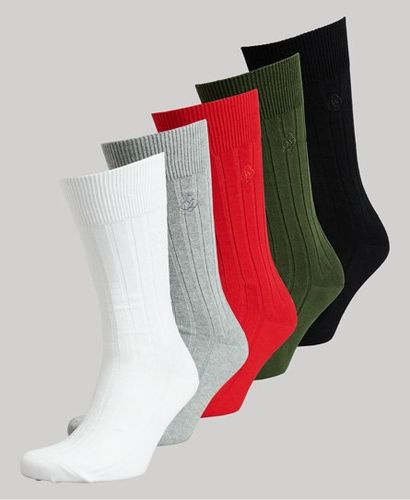 Damen Geschenkset mit Gerippten Socken aus Bio-Baumwolle - Größe: XS/S - Superdry - Modalova