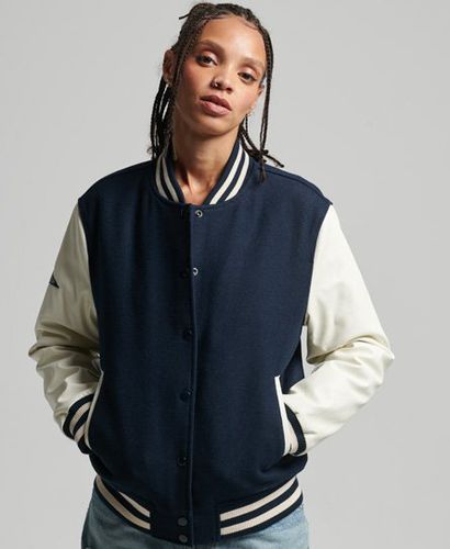 Women's College Varsity Bomberjacke - Größe: 42 - Superdry - Modalova