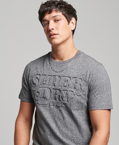 Men's Klassisches Cooper T-Shirt mit Prägung - Größe: L - Superdry - Modalova