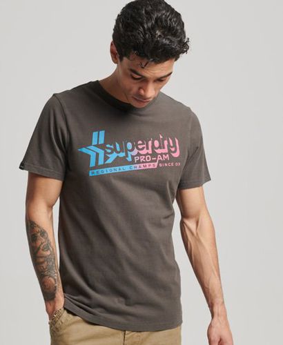 Men's Vintage Shadow T-Shirt aus Bio-Baumwolle - Größe: L - Superdry - Modalova