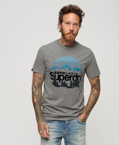Men's Core Logo Great Outdoors T-Shirt - Größe: S - Superdry - Modalova