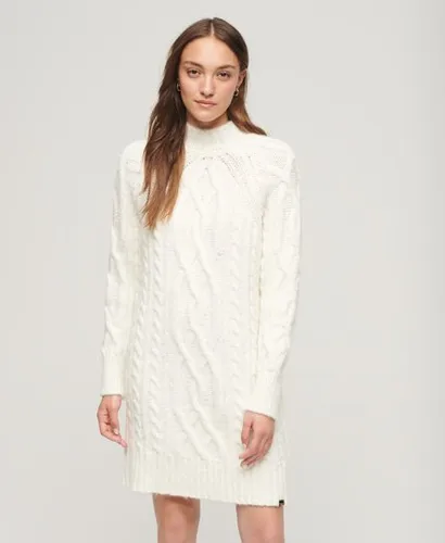 Robe Pull Torsadée à col Cheminée Taille: 36 - Superdry - Modalova