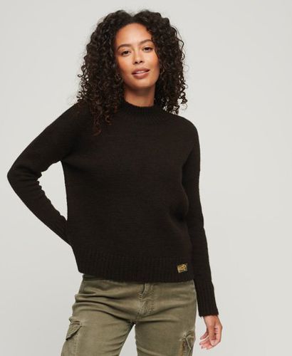 Women's Essential Pullover mit Stehkragen - Größe: 40 - Superdry - Modalova