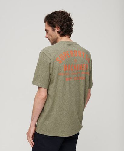 Herren Workwear Trade T-Shirt mit Grafik - Größe: M - Superdry - Modalova
