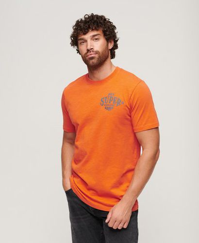 Men's Workwear T-Shirt mit Schriftzug - Größe: S - Superdry - Modalova