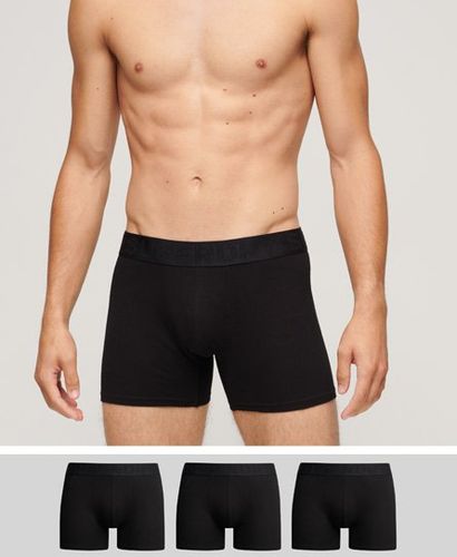 Lot de Trois Boxers en Coton bio Taille: L - Superdry - Modalova