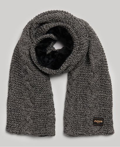 Écharpe en Maille Torsadée Taille: 1Taille - Superdry - Modalova