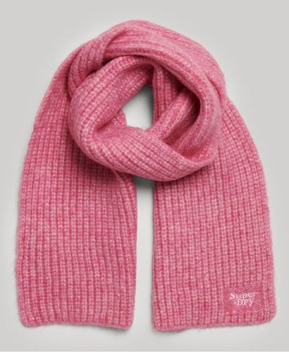 Écharpe en Maille Côtelée Taille: 1Taille - Superdry - Modalova