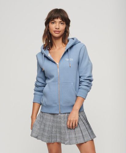 Damen Essential Kapuzenjacke mit Logo - Größe: 42 - Superdry - Modalova