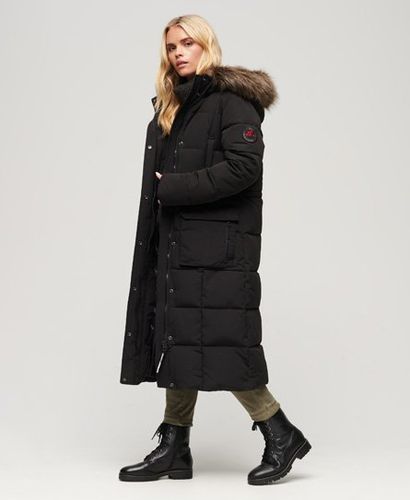 Women's Langer Everest Steppmantel - Größe: 42 - Superdry - Modalova