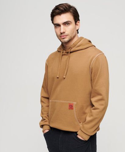 Herren Hoodie mit Lockerer Passform und Kontrastnaht - Größe: S - Superdry - Modalova