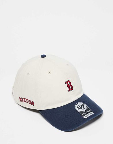 Boston Red Sox - Casquette avec sommet contrastant - marine - 47 Brand - Modalova