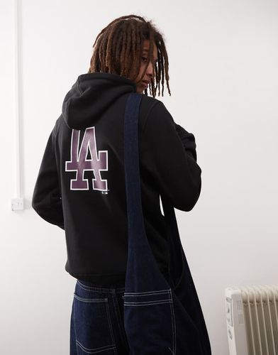 Sweat à capuche avec motif LA Dodgers au dos - 47 Brand - Modalova