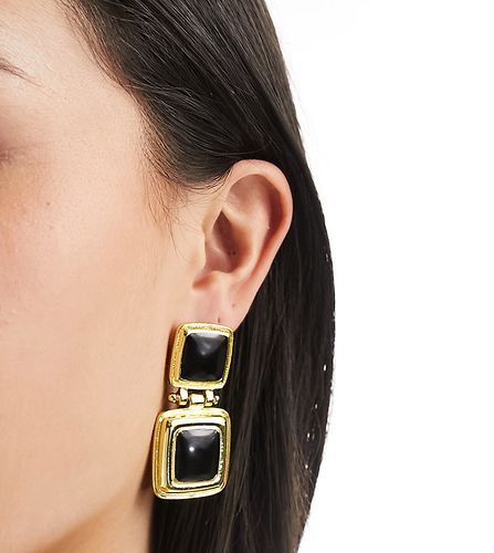 Boucles d'oreilles tendance en plaqué or 18 carats style art déco - 8 Other Reasons - Modalova
