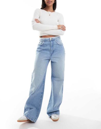 Cotton On - Jean ultra baggy avec dentelle au niveau de la taille - nuage - Cotton:on - Modalova