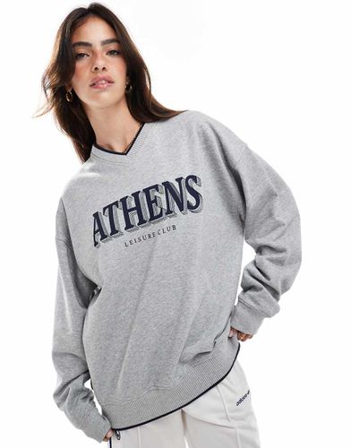 Cotton On - Sweat ras de cou classique avec motif Athens - Cotton:on - Modalova