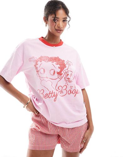 Cotton On - T-shirt décontracté à motif Betty Boop - Cotton:on - Modalova