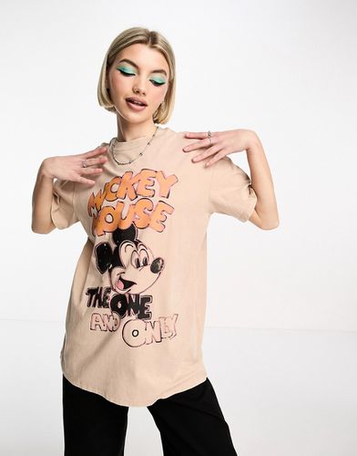 Cotton On - T-shirt oversize à imprimé Mickey Mouse - Cotton:on - Modalova