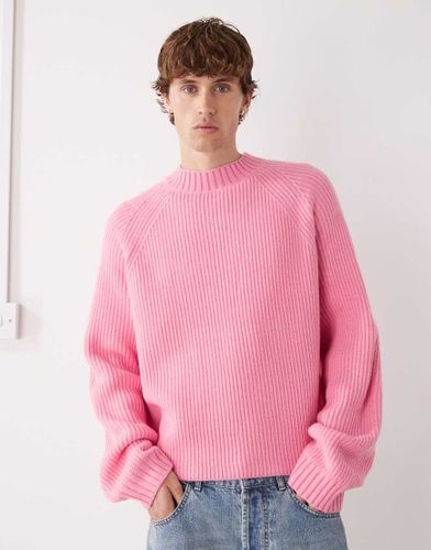 Pull en maille coupe carre - pastel - Collusion - Modalova