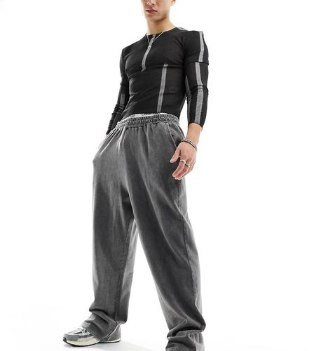 Pantalon de jogging décontracté style skateur - Anthracite délavé - Collusion - Modalova