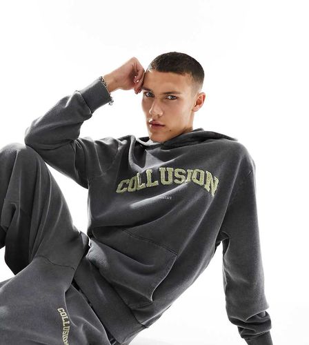 Varsity - Sweat à capuche - Gris - Collusion - Modalova