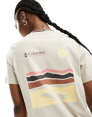 Alpine Way - T-shirt imprimé dans le dos - Beige - Columbia - Modalova