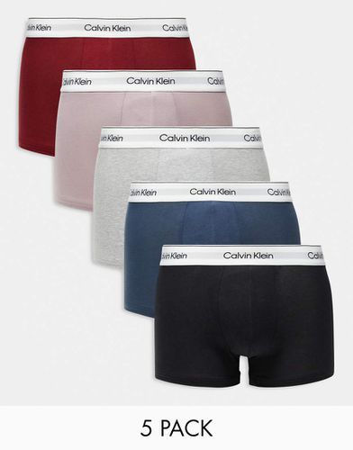 Modern Cotton - Lot de 5 boxers - Calvin Klein - Modalova