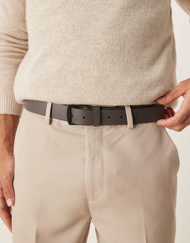 Ceinture 35 mm d'épaisseur en cuir grainé - Calvin Klein - Modalova