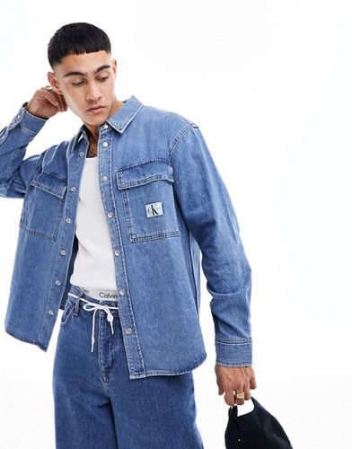 Chemise en jean décontractée - Denim - Calvin Klein - Modalova