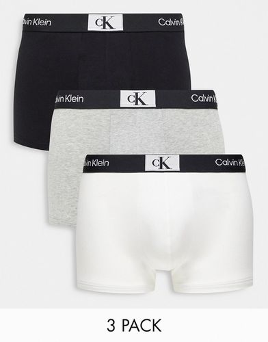 CK 96 - Lot de 3 boxers en coton - Calvin Klein - Modalova