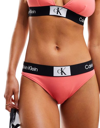 CK96 - Bas de bikini - Corail calypso - Calvin Klein - Modalova