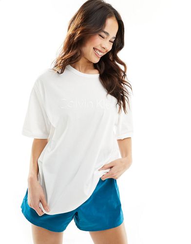 Ensemble de pyjama avec short et t-shirt en coton - Calvin Klein - Modalova
