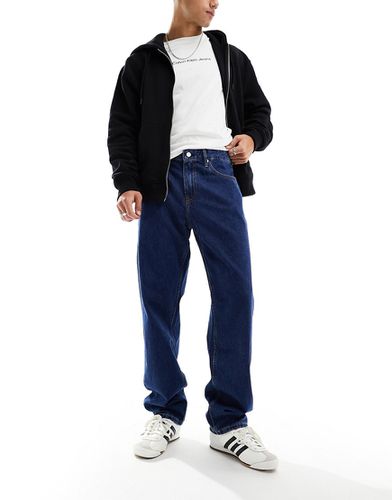 Jean droit style années 90 - Délavage foncé - Calvin Klein Jeans - Modalova