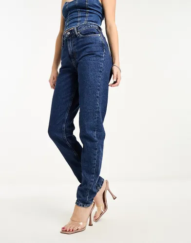 Jean mom - Délavage moyen - Calvin Klein Jeans - Modalova