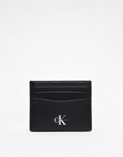 Porte-carte doux à monogramme - Calvin Klein Jeans - Modalova