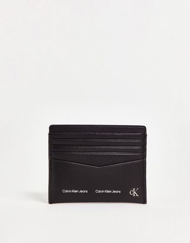 Porte-cartes rayé à logo - Calvin Klein Jeans - Modalova