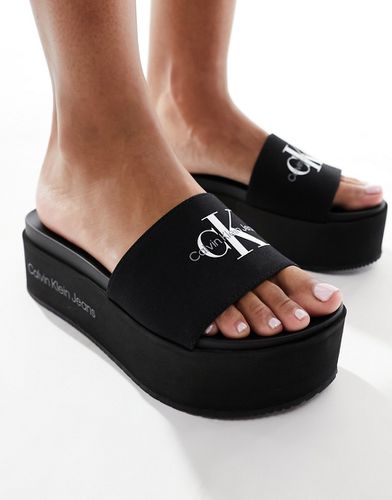 Sandales à semelle plateforme - Calvin Klein Jeans - Modalova