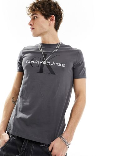 T-shirt à logo monogramme - foncé - Calvin Klein Jeans - Modalova