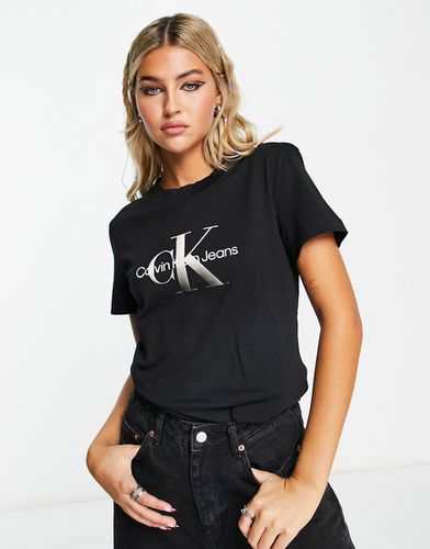 T-shirt à logo dégradé - Calvin Klein Jeans - Modalova